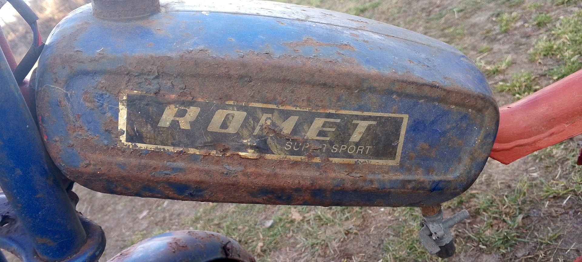 Rama Romet kadet ogar motorynka komar