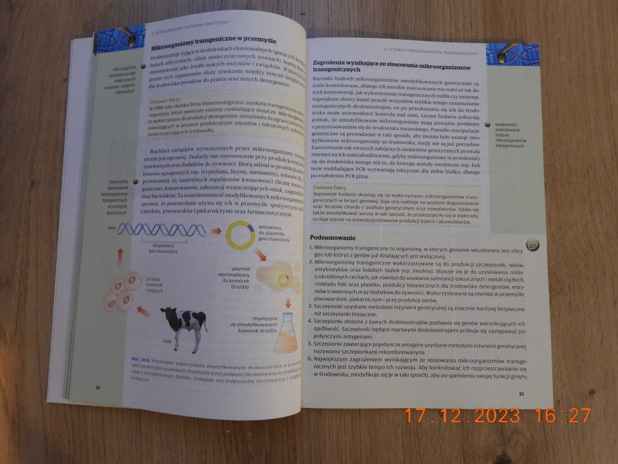 Odkrywamy na nowo.Biologia. Podręcznik Zakres podstawowy. NOWY