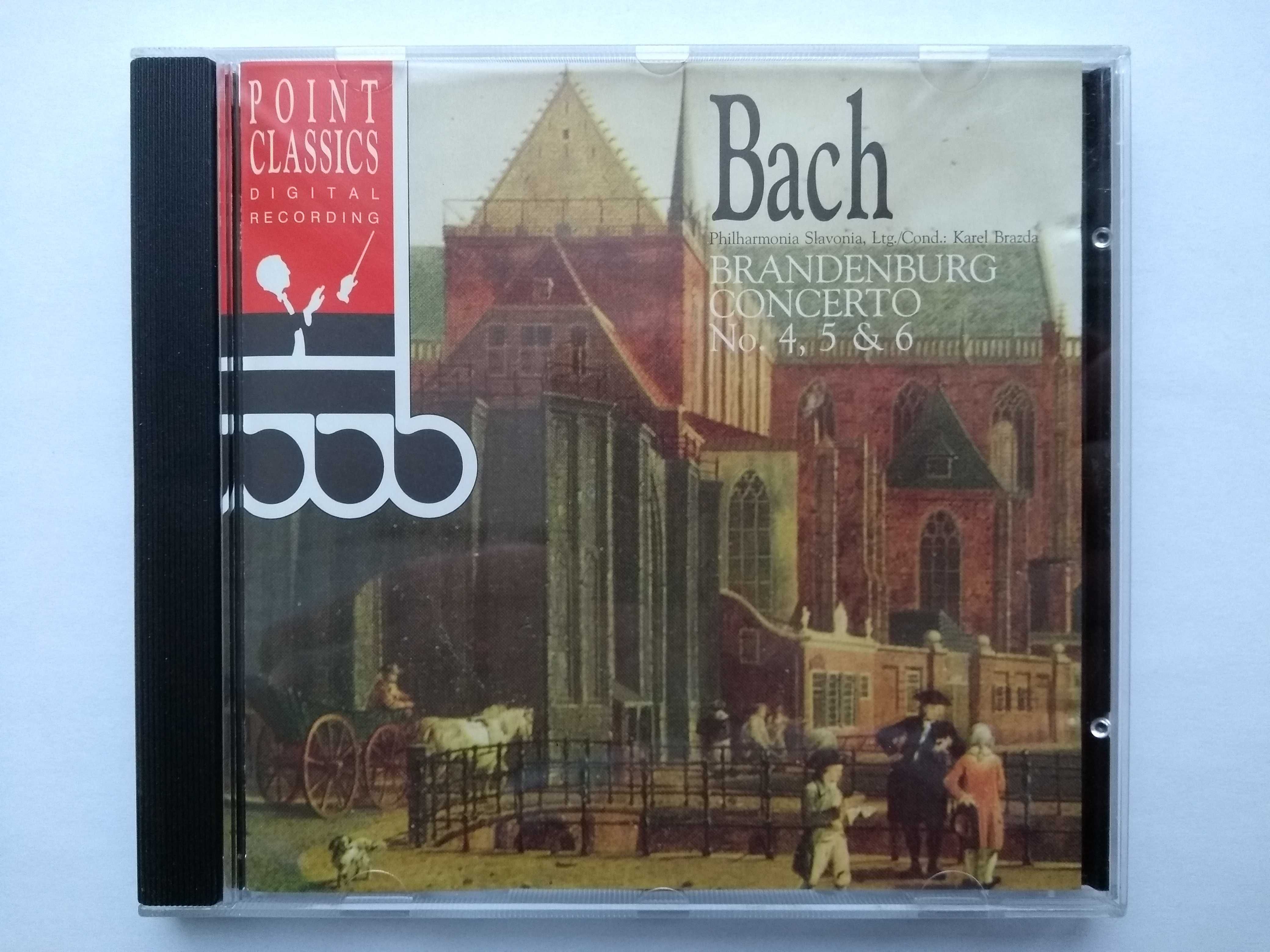 CD классика Bach: Violin Concertos Nos. 1-3, Brandenburg №4-6; Mozart