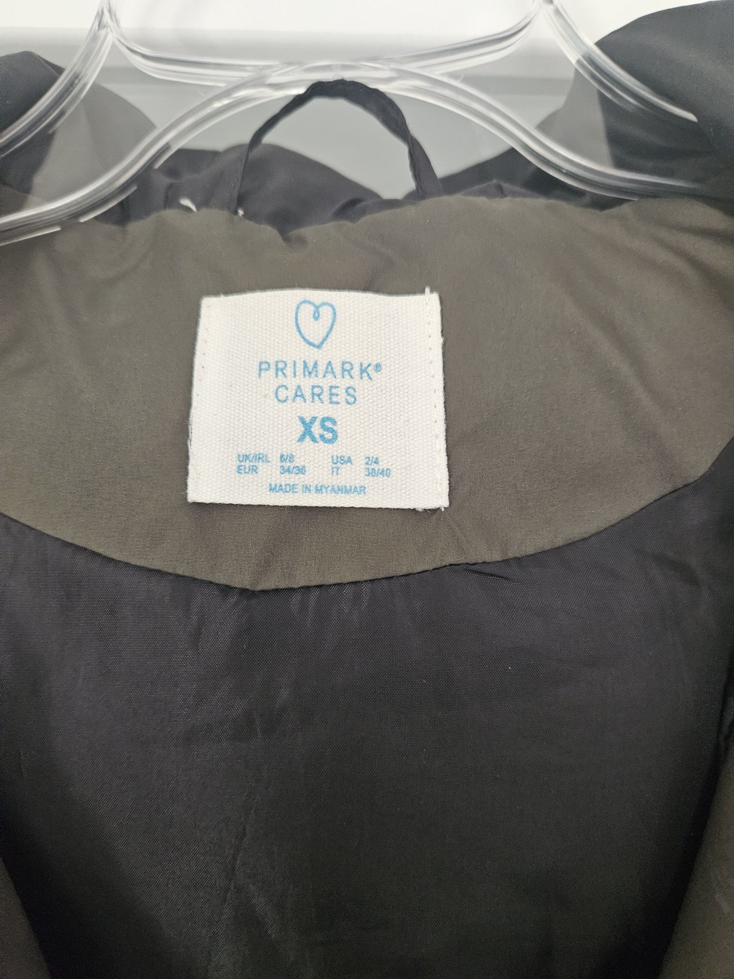 Bezrękawnik damski XS kamizelka khaki dłuższy