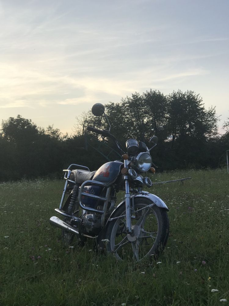 Мотоцикл альфа 72куб