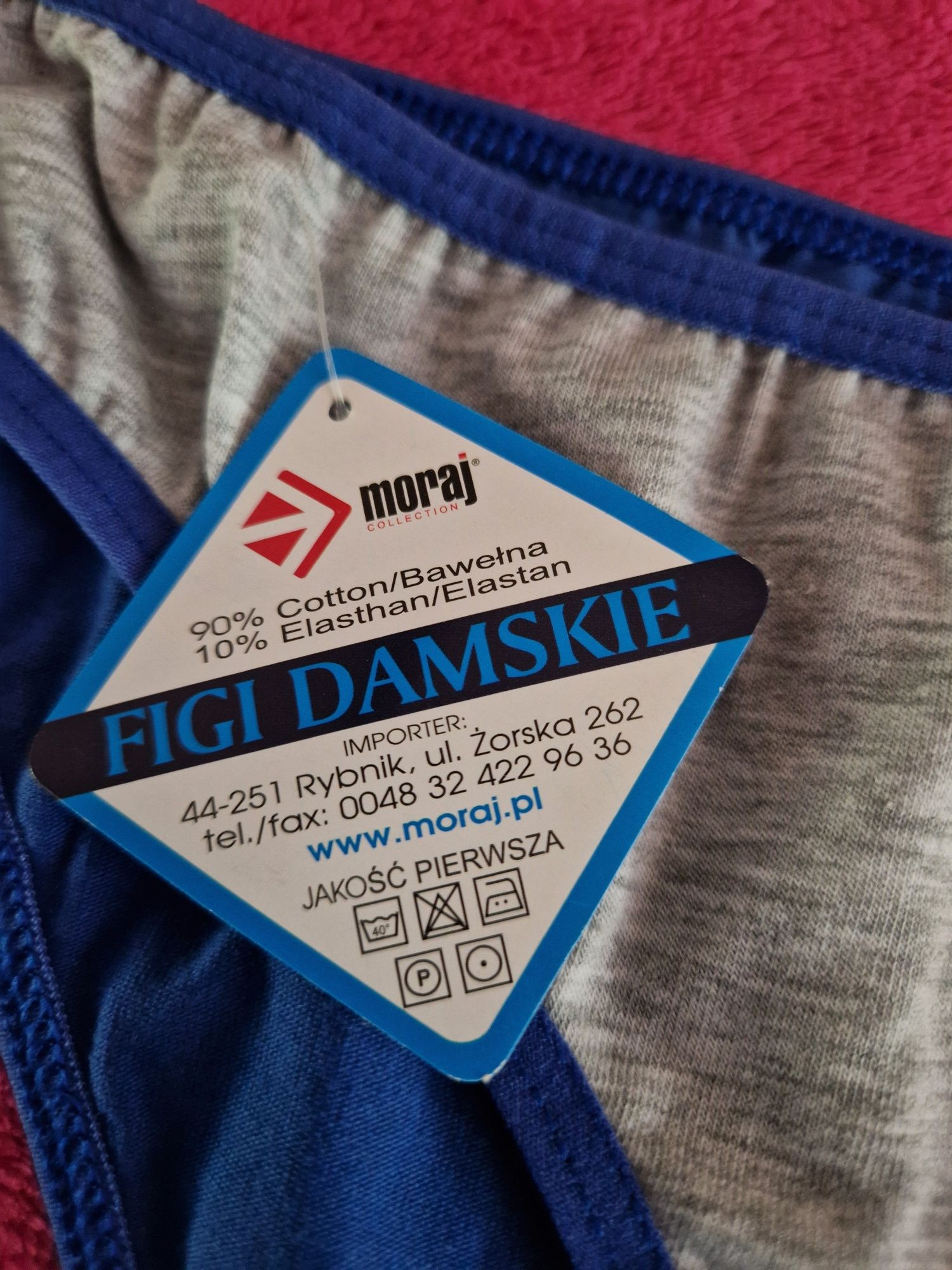 Majtki damskie rozmiar XL bawełna 90% nowe z metką