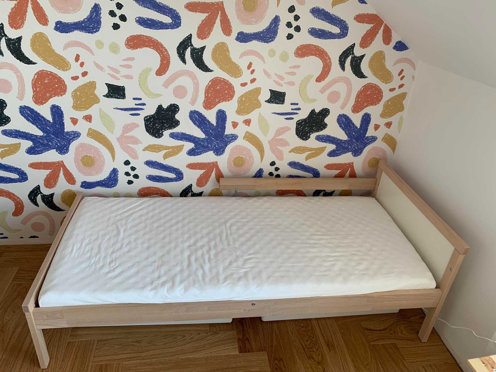Łóżko dziecięce Ikea Singlar z materacem Underlig 70x160 cm
