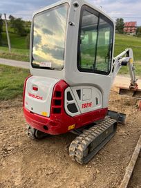 MiniKoparka Takeuchi TB216 jak nowa 350 MTh 2021 r.