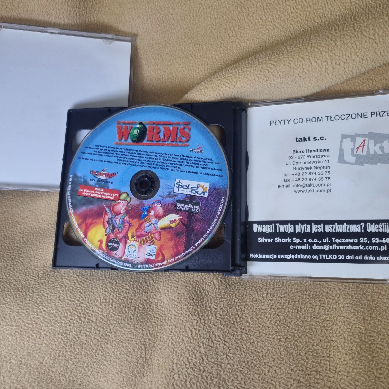 CD-Action nr. 66 11/2001 Listopad 3CD Worms