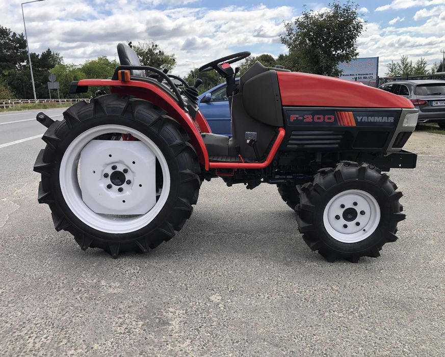 Traktorek Yanmar F200, 20KM, wspomaganie, 4x4