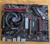 MSI B450 Gaming Plus Max + Ryzen 3 1200 AF + Patriot P300 128GB