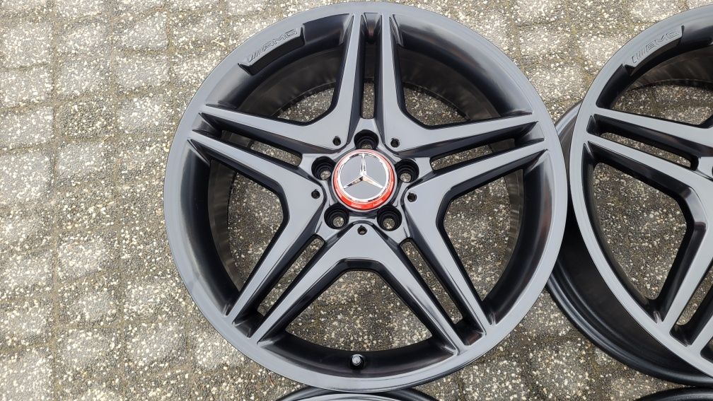 AMG  18"  Oryginal A177 5x112  7,5j et52  CLA  A b c klasa W205 czarne
