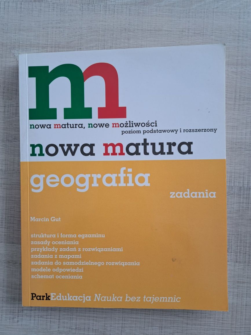 Matura geografia - zadania ( jak nowe)