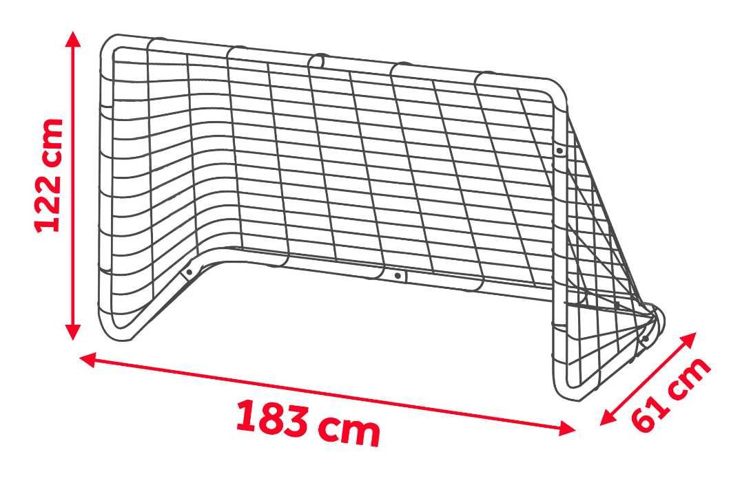 Zestaw 2 x Bramka Piłkarska dla dzieci