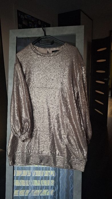 Sukienka cekiny Mohito roz XS