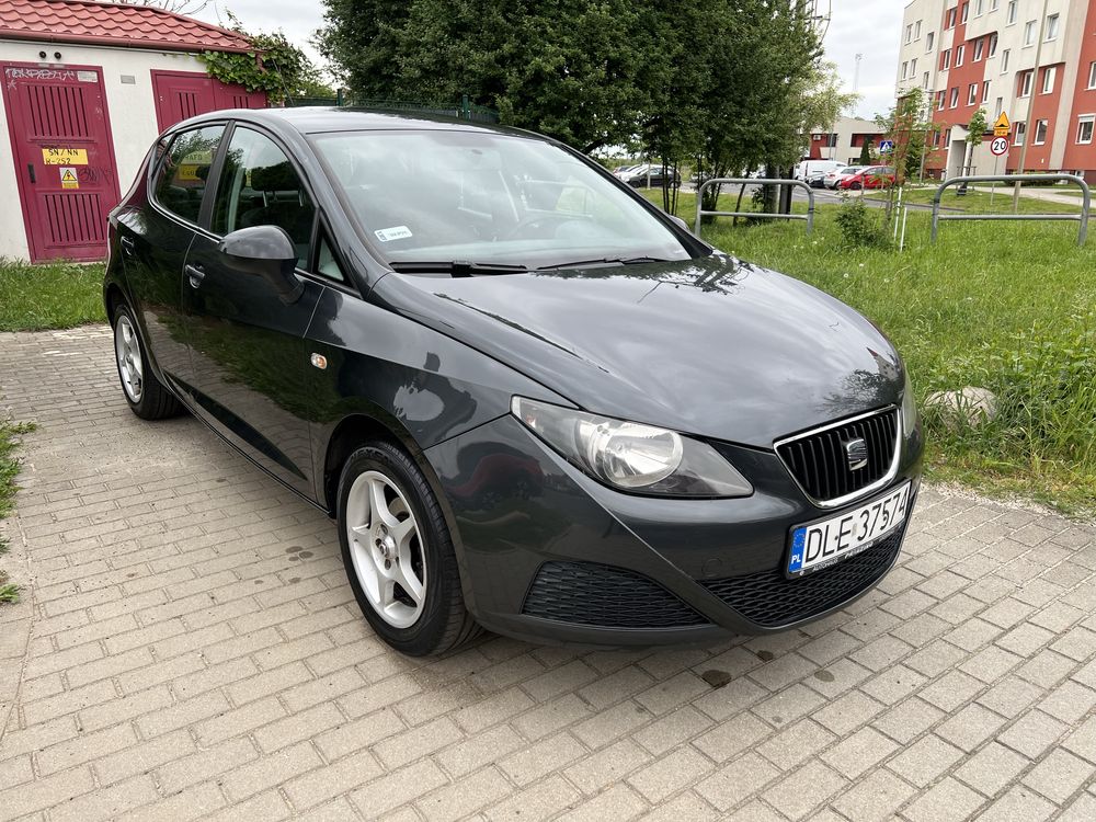 Seat Ibiza 1.2 benz gaz LPG klima 5 drzwi 2009r