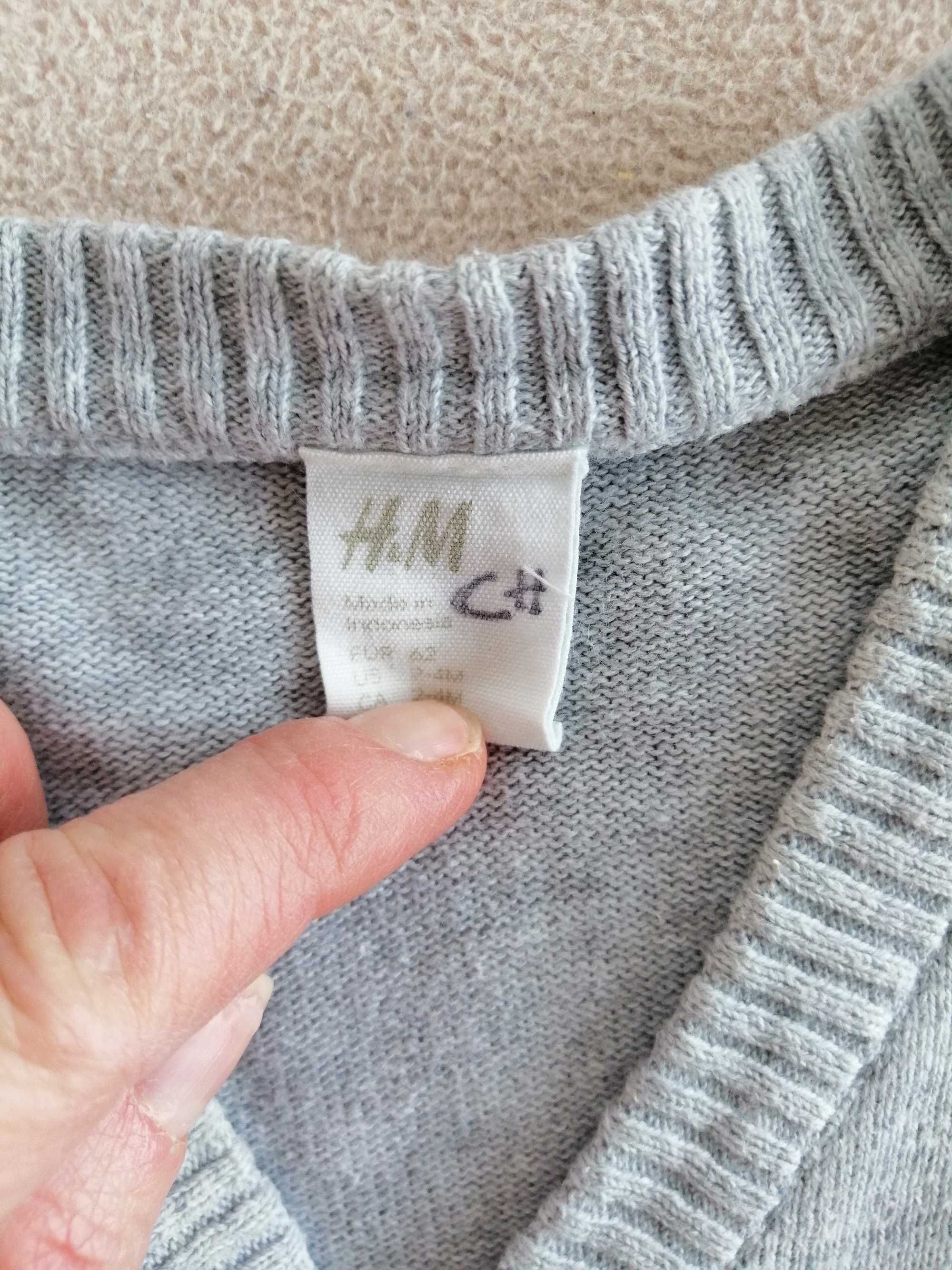 Sweterek chłopiec H&m 62