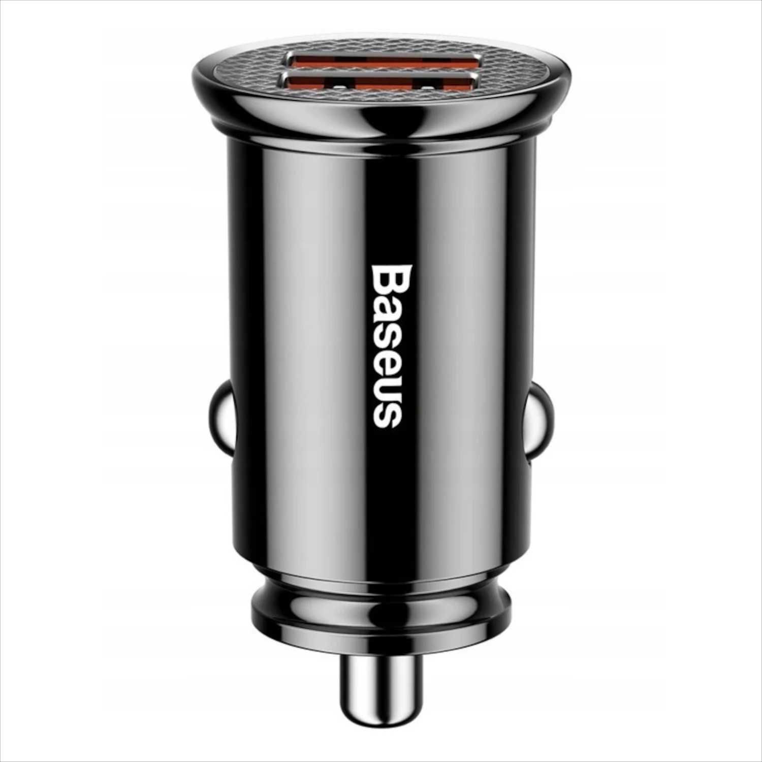 Baseus - Inteligentna ładowarka samochodowa - 2xUSB-A