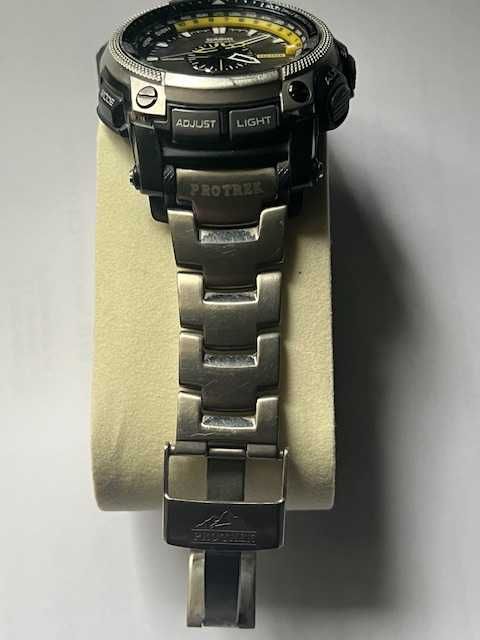 Zegarek CASIO ProTrek PRG-340T-7ER Branzoleta TYTAN