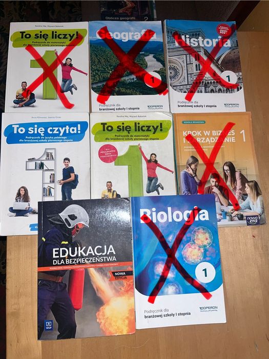 Książki do szkoły brązowej 1 stopnia