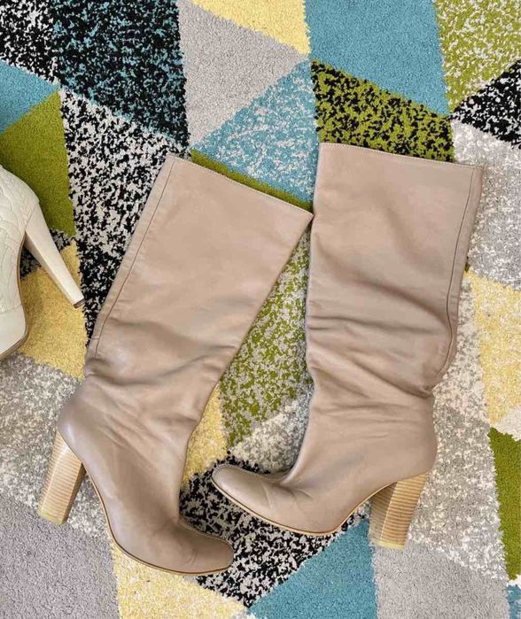 Сапоги, р. 38, Деми, кожзам