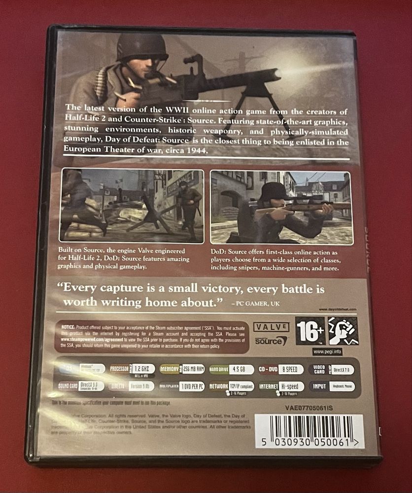 Day of defeat PC