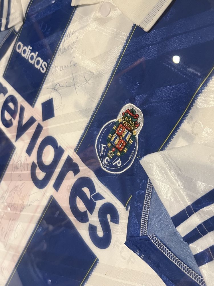 Camisola FC Porto época 1996/97 ASSINADA/ AUTOGRAFADA