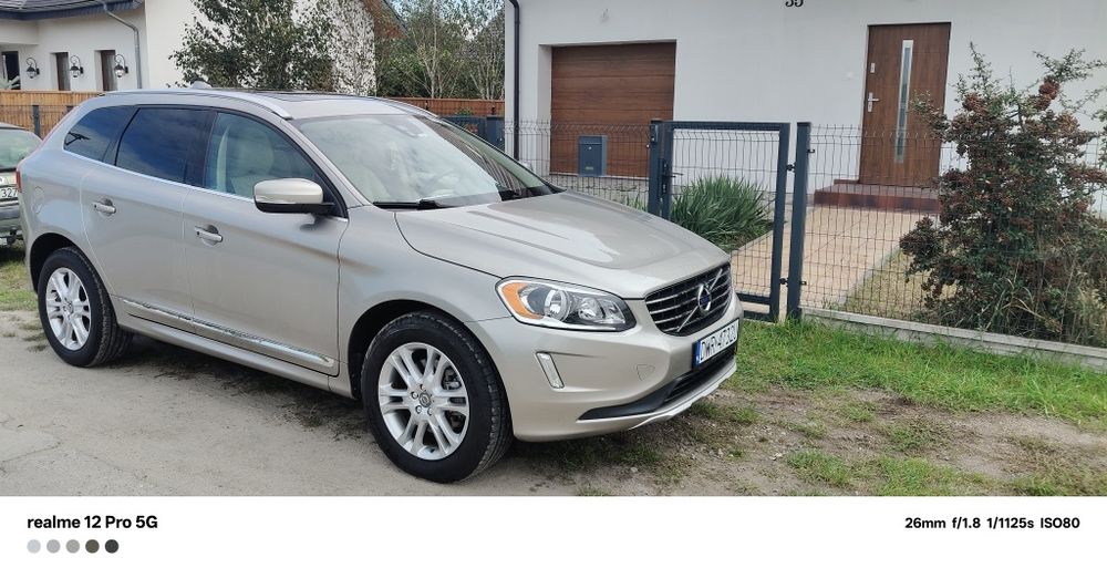 Volvo XC60 2.0 T5 245km bezwypadkowy