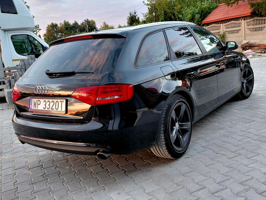 MOCNE 3.0tdi v6 Audi A4 b8 Led  KOLOR NAVI Pdc  rej PL IWŁ ZAMIANA