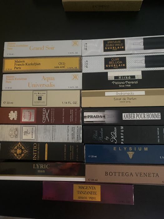 Perfumes de nicho  de 33 ml