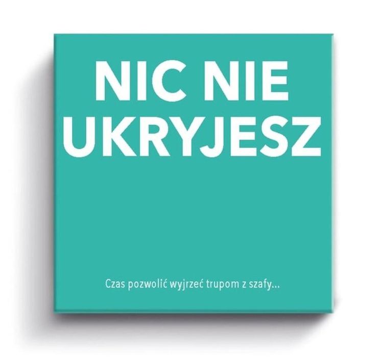 Gift Games: Nic nie ukryjesz Tactic pudełko,15,7x15,7x6 cm