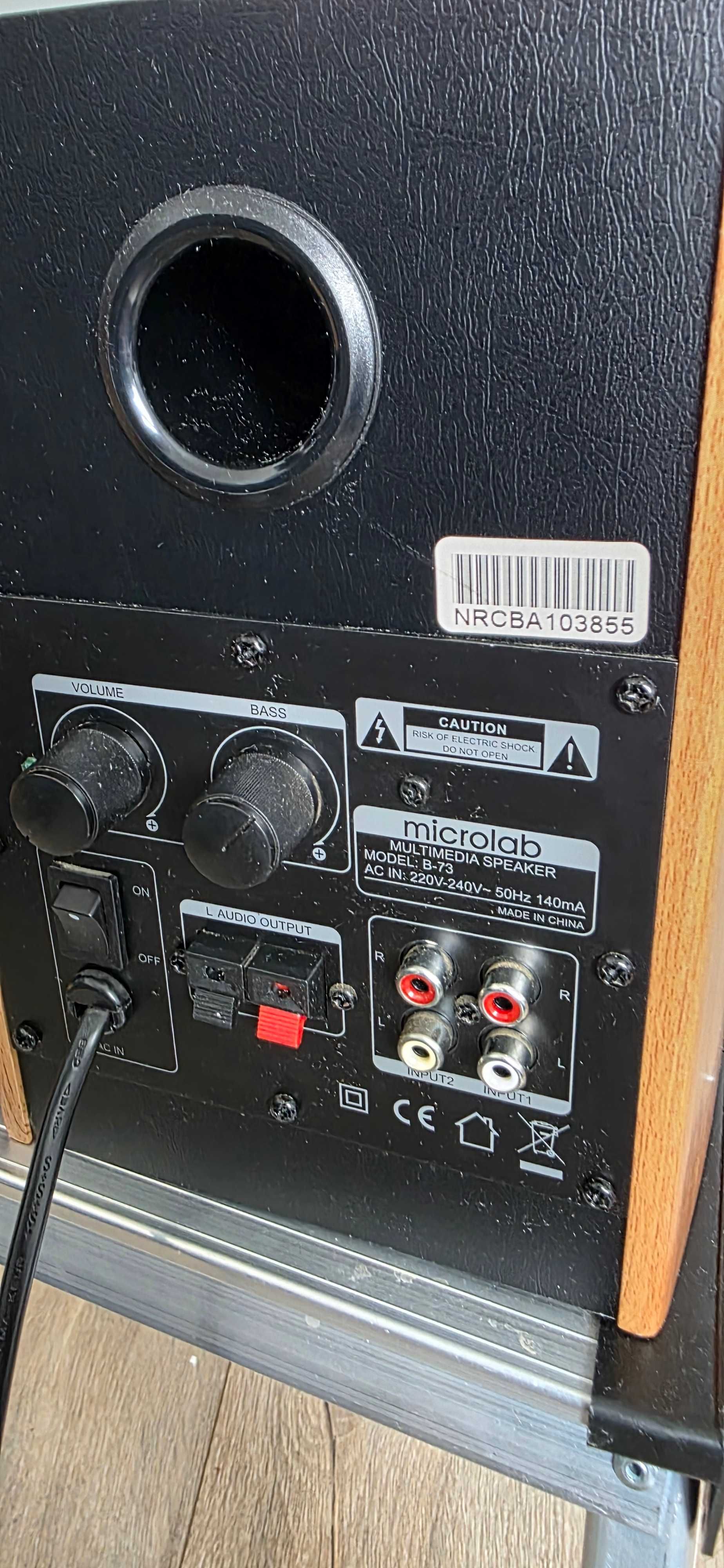 Głośniki komputerowe aktywne MICROLAB B73