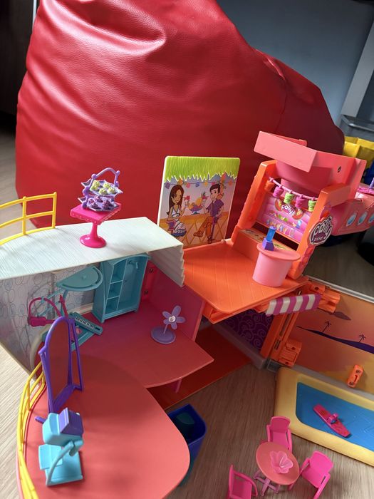 Statek Polly Pocket, domek do zabawy