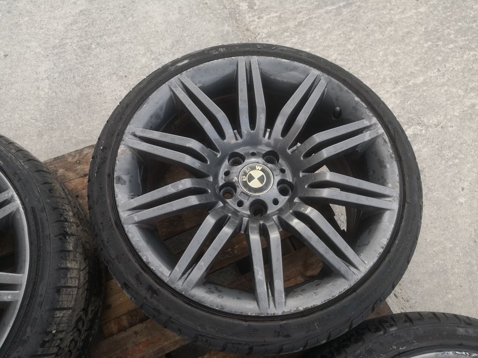 Alufelgi BMW e60 e61 Mpakiet Spider 19" oryginał z oponami 8.5J 9.5J