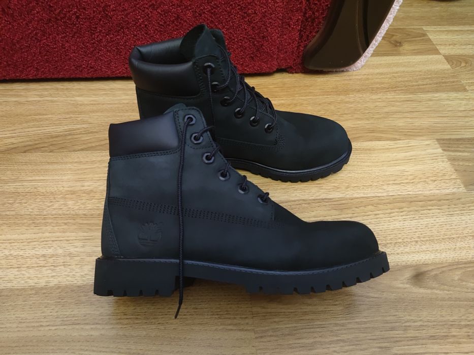 Чорні черевики Timberland