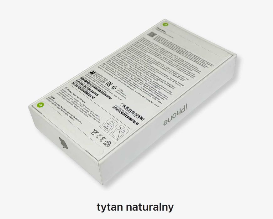 NOWY iPhone 16 Pro Max 256GB Tytan Naturalny 5000zł Żelazna 89 W-wa