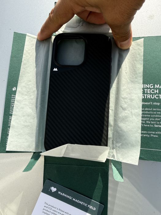 Capa MOUS Limitless 5.0  Iphone 15 Pro Max MagSafe Aramid Fibre
