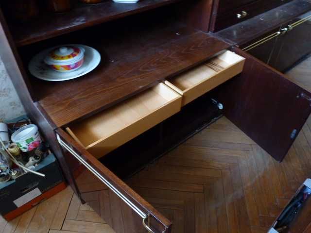 Meblościanka mahoń połysk 3 m