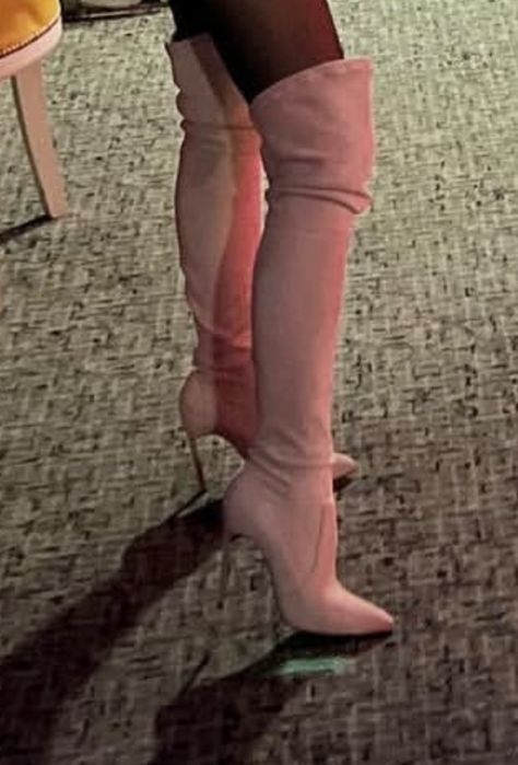 Замшевые ботфорды Le Silla