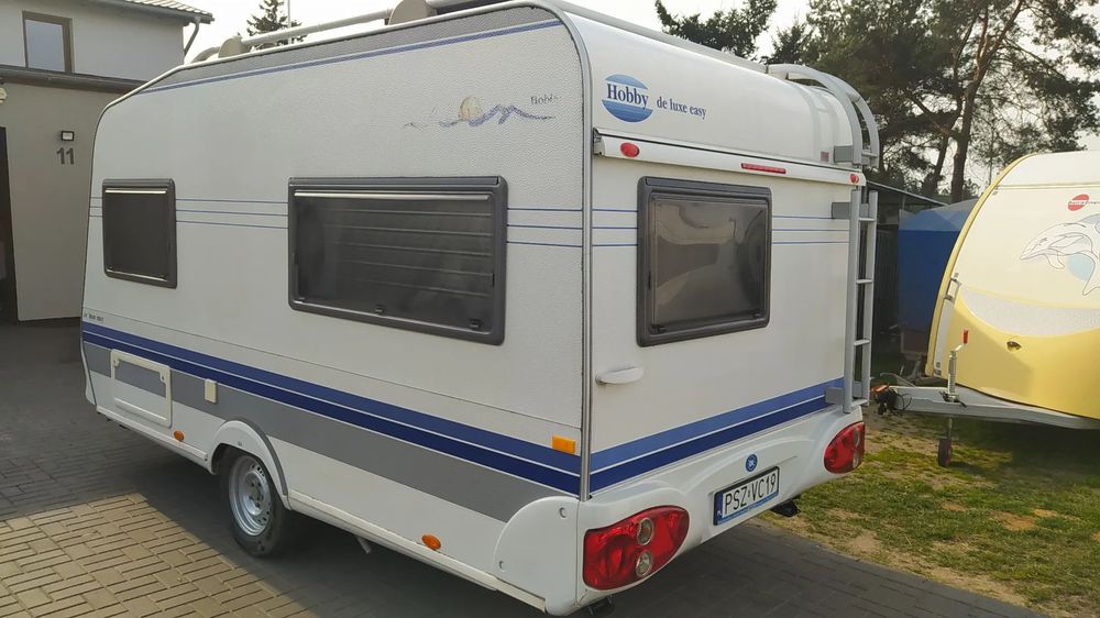 Hobby 400  1100 dmc solar aku przedsionek wc tv zarejestrowana