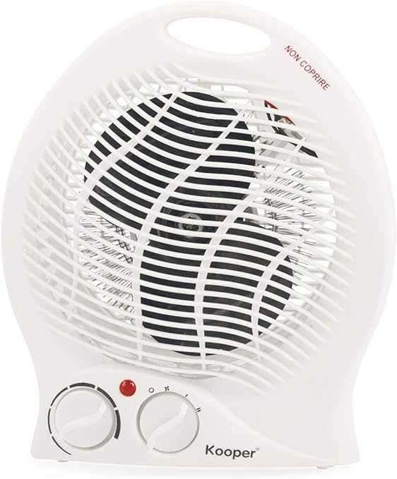 Kooper  termowentylator, biały