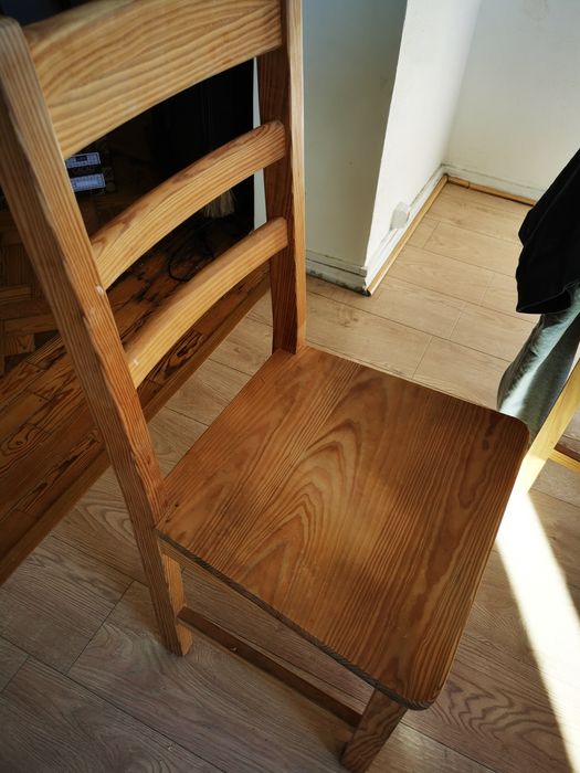 4 cadeiras pinho maciço