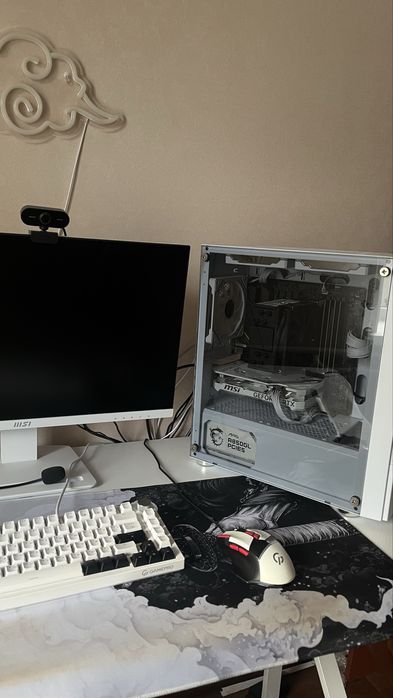 Игровой белый пк