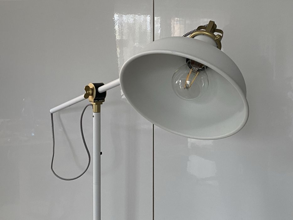 LAUTERS IKEA - lampka nocna. RANARP IKEA - lampa podłogowa