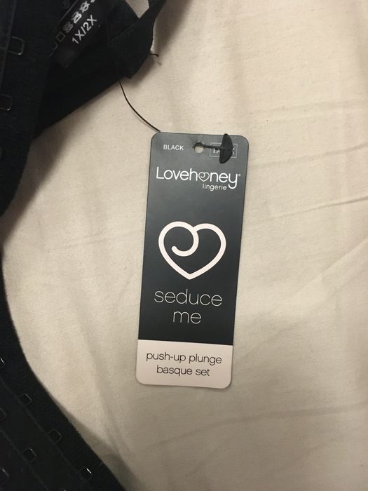 Еротичний комплект Lovehoney Plus Size Seduce Me Push-Up Basking