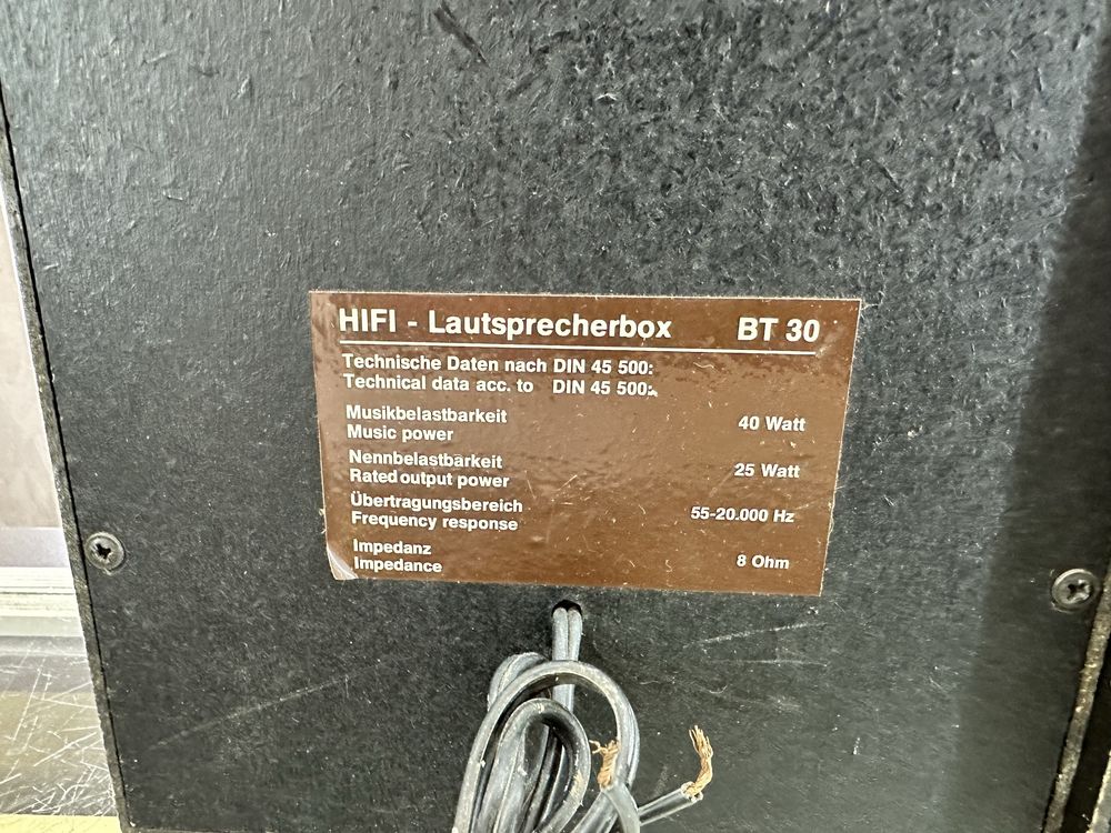 Głośniki BT30, 2x 40W, 100% sprawne