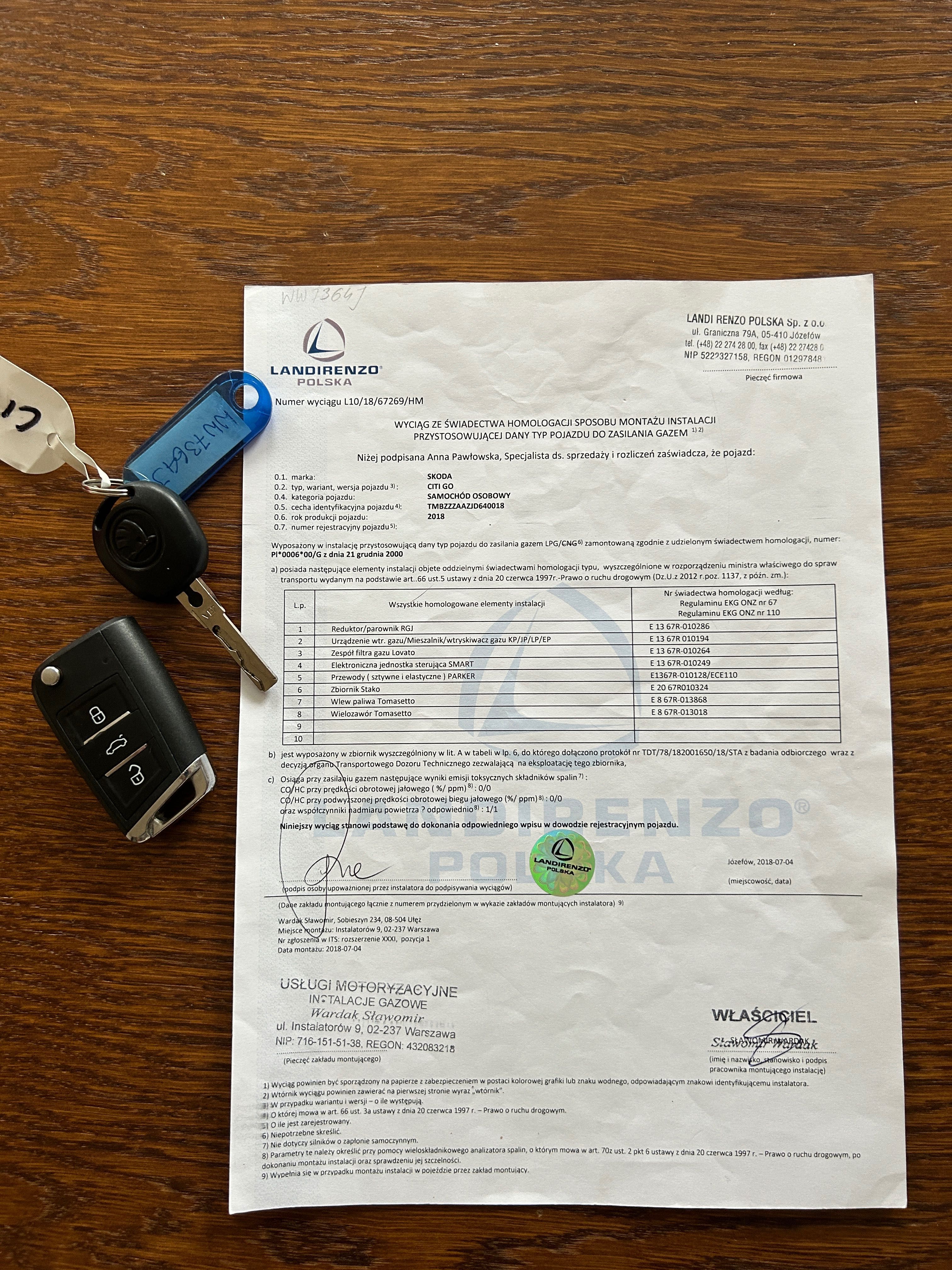 Skoda CITIGO z homologacją ciężarową