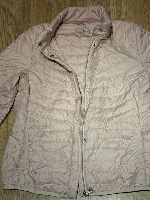 Легка пухова куртка , жіноча  , ніжно рожевого кольору, осінь, весна