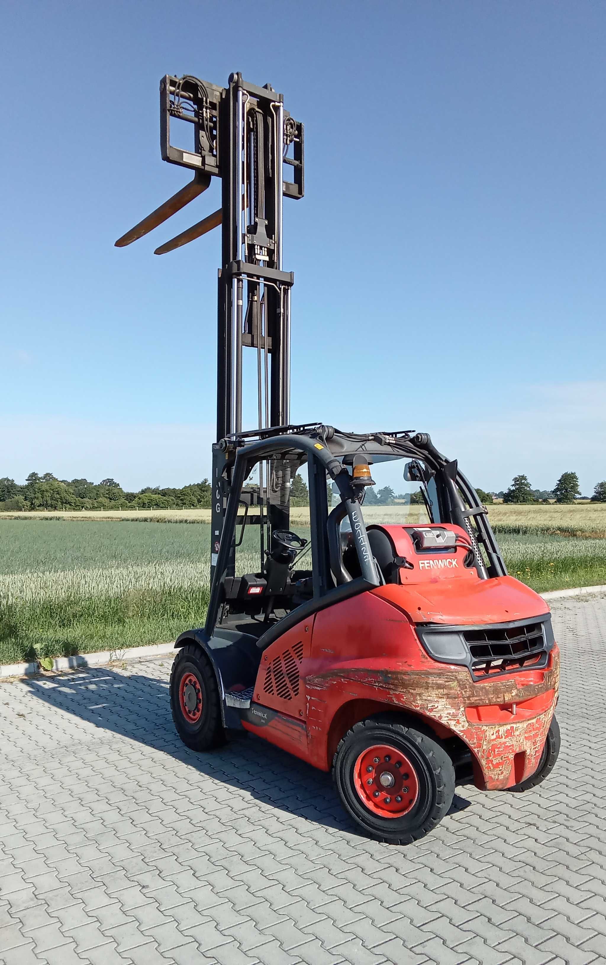 Wózek widłowy Linde H50T TRIPLEX