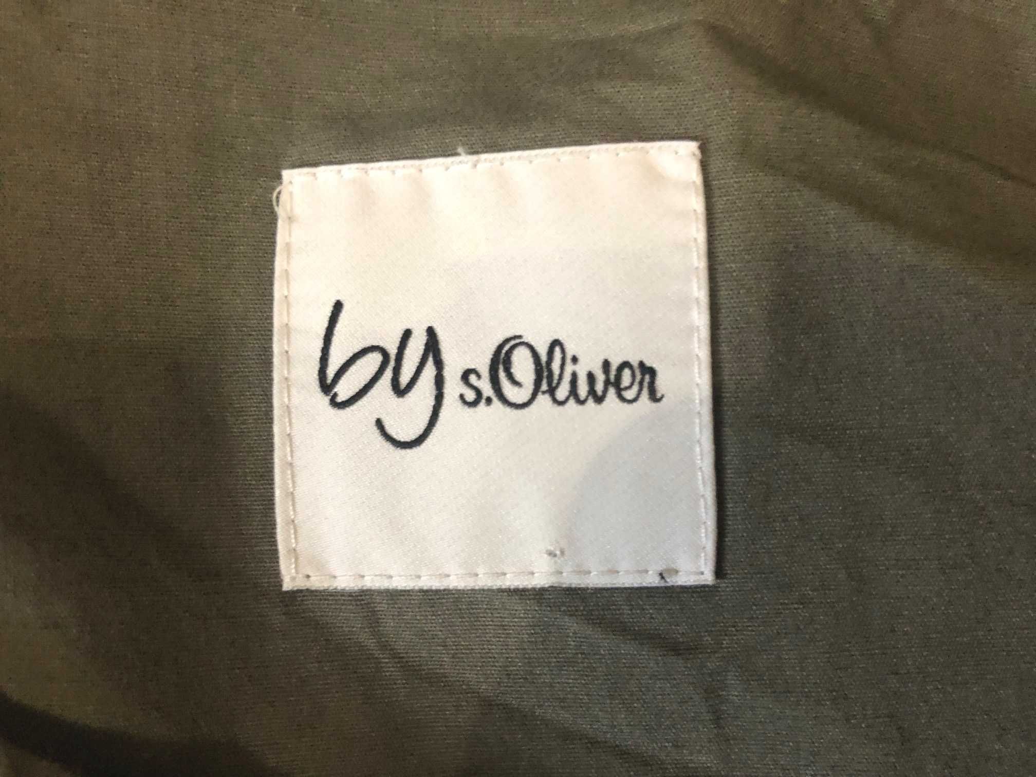 Żakiet damski lniany 2XL/50 khaki s.Oliver 55zł