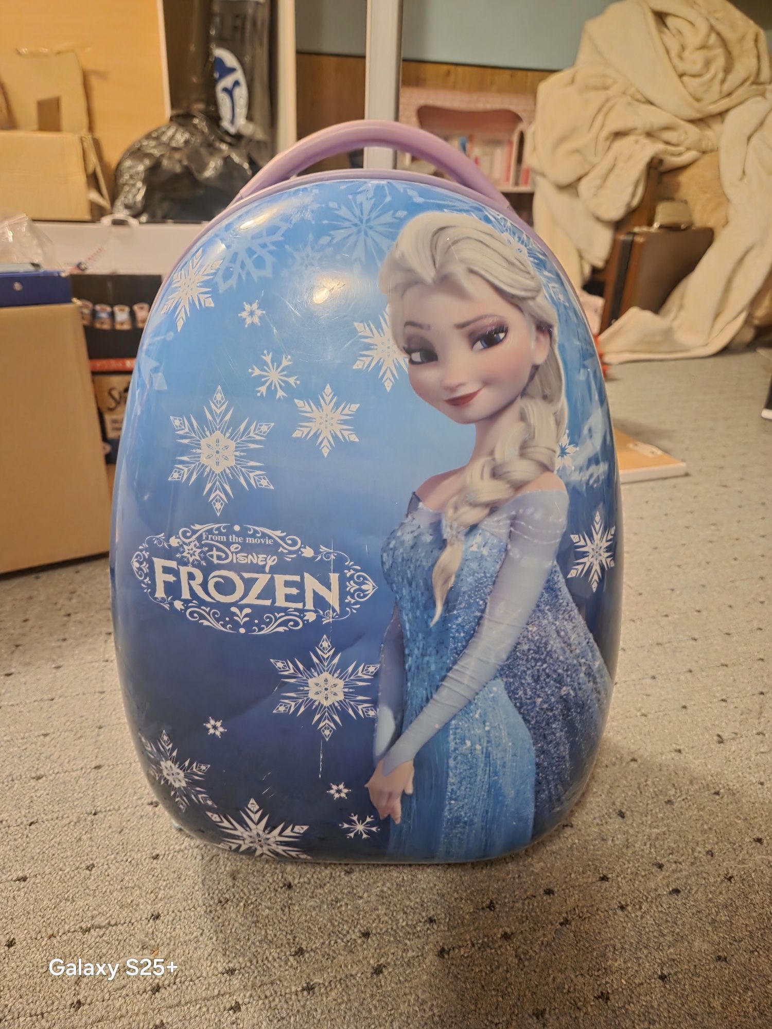 Walizka dla dziecka dziewczynka elsa