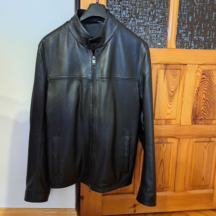 Kurtka skórzana męska Hugo Boss