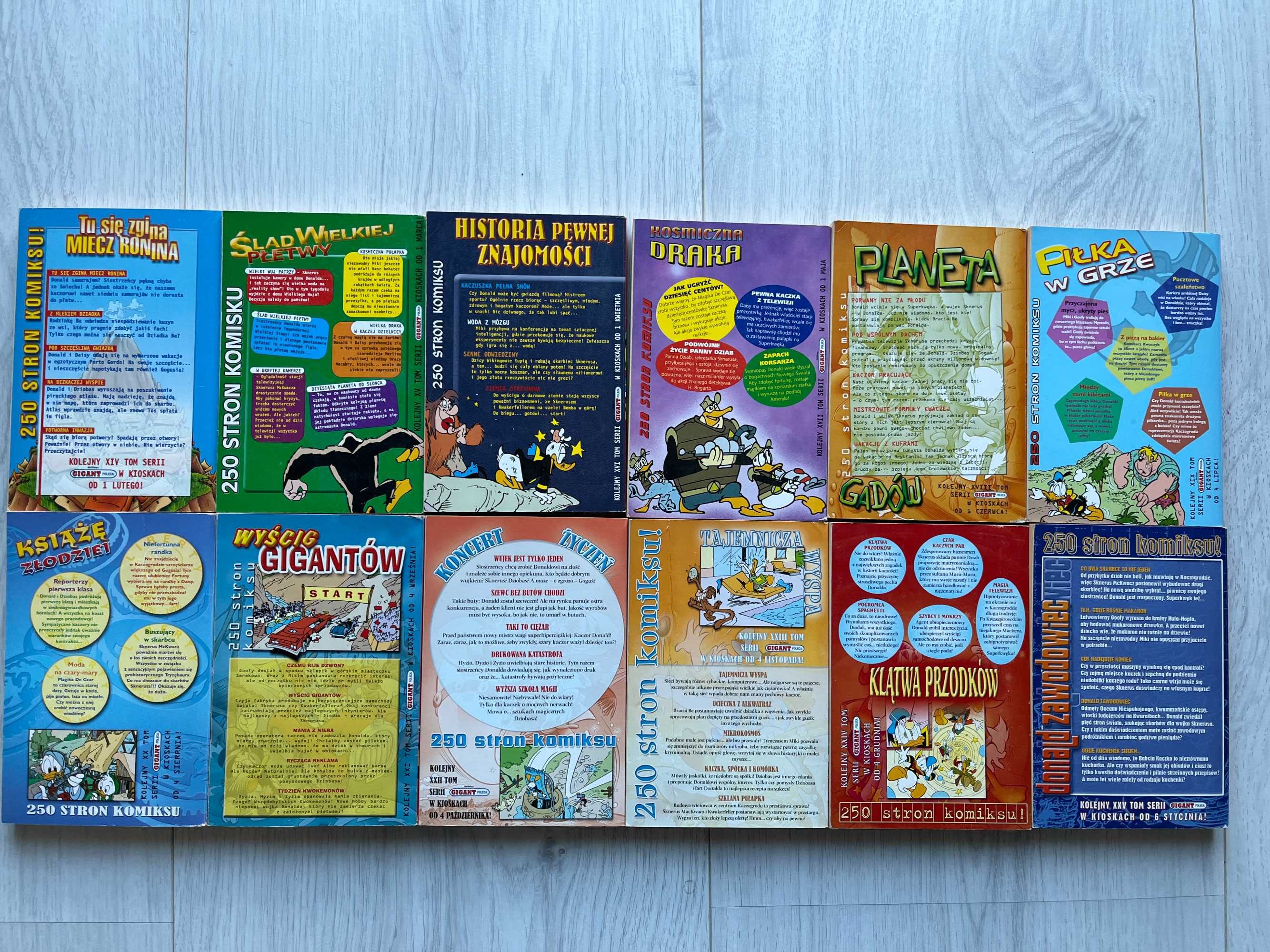 Komiks Gigant Cały Rok 2002 numery 13-24