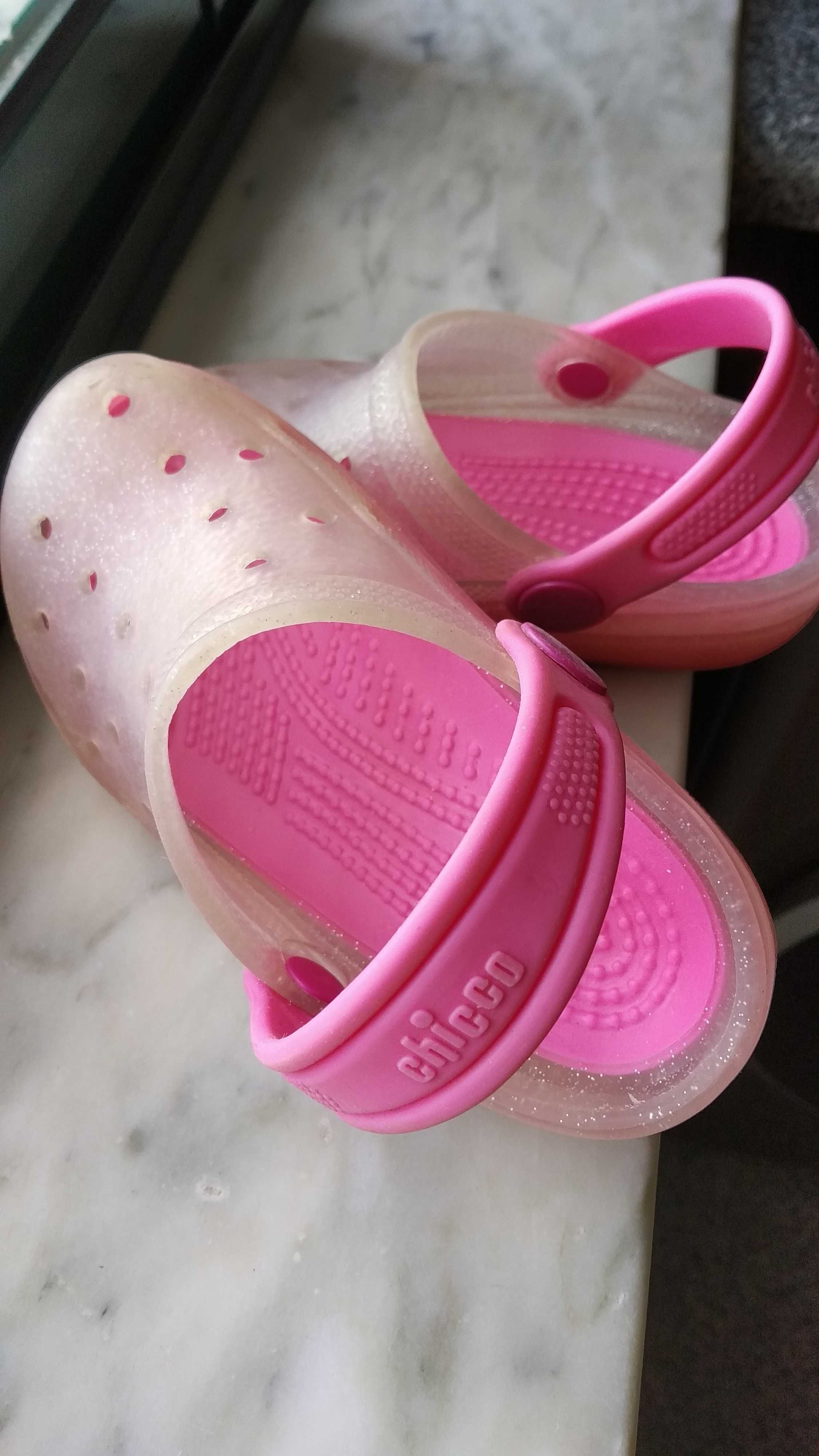 Crocs Chicco 24 rosa